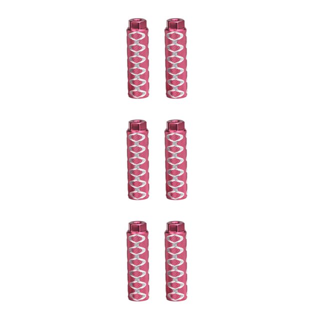 Baohd 2x Precise Fit And Corrosion-resistant Bike Pegs For Long-lasting Usage red 3Set