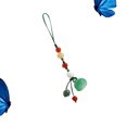 thumbnail image 2 of 1PC Jade Agate Mobile Phone Pendant Car Key Hanging Pendants Multi-purpose Hanging Pendant Delicate Phone Chain Decor for Car Phone Fan Clothing Decor Green, 2 of 9