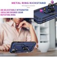 thumbnail image 4 of Supershield Armor-X Rugged iPhone XS Max Case with Ring Holder - Blue, 4 of 5
