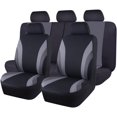 thumbnail image 1 of CAR PASS Line Rider 11PCS Universal Fit Car Seat Cover -100% Breathable With 5mm Composite Sponge Inside,Airbag, 1 of 1