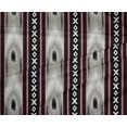 thumbnail image 4 of oneOone Polyester Lycra Fabric Stripe & Geometric Ikat Printed Fabric 1 Yard 56 Inch Wide, 4 of 4