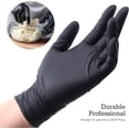 thumbnail image 5 of 100pcs Nitrile Gloves Disposable Gloves Food Safe Powder Free Latex Free Gloves for Tattoo, Mechanics, Hairdressing, Home use (Large), 5 of 5