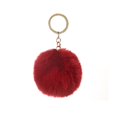 thumbnail image 3 of MesaSe Lovely Fuzzy Ball Keychain Supple Comfortable Key Rings Adorable Practical Key Chains for Children Adults Elderly Students, 3 of 7