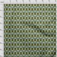 thumbnail image 3 of oneOone Polyester Lycra Fabric Floral & Paisley Block Print Fabric By Yard 56 Inch Wide, 3 of 4