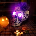 thumbnail image 2 of Rbaofujie Halloween Skeleton Prop Human Full Size Skull Hand Garden Model Decor Halloween Home Decor, 2 of 6