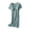 green, variant on Maternity Dress For Women Plus Size Summer Baby Shower Pregnancy Dresses For Photoshoot Maternity Clothing Womens Solid V-neck Short Sleeve Breastfeeding Postpartum Sleepwear With,white,L