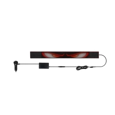 Birdeem Led Light Strips, Led Light Strip, Thin Flexible Led Display Screen Panel Suitable for Car Back Window Personalized Big Eye Lights for Truck Windshield with Remote, Led Lights for Car