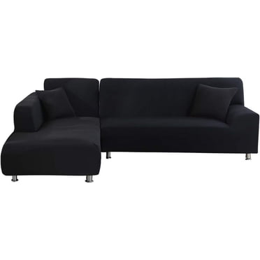 Elegant L Shape Sectional Sofa Couch Covers, Stretchy Fabric For Flexibility, Machine Washable And Ironable, Ideal For Kids & Pets