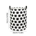 thumbnail image 3 of Deeceymbur Large Foldable Laundry Hamper Storage Basket Collapsible Container for Home Bathroom Dorm College Lightweight Waterproof Organizer, 3 of 7