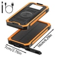 thumbnail image 3 of BotaniNest Banque d'Alimentation Solaire 20000mAh Chargeur Portable avec Chargement Sans Fil Extérieur USB Type-C pour Camping Randonnée Urgence, 3 of 6
