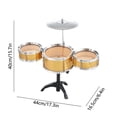 thumbnail image 3 of Ensemble de Pile Jazz pour Enfants avec Microphone - Jouet Instrument de Percussion Électronique pour Enfants, Éducation Musicale Moderne et Jeu Amusant, 3 of 8
