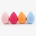 thumbnail image 2 of Yellow Teardrop Non-Latex Makeup Sponge Blender - Wet & Dry Use for Foundation, BB Cream, Powder - Soft, Bouncy Cosmetic Application Tool with Shell Packaging - 1pc 60x40mm Makeup (Makeup Egg), 2 of 5