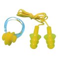 thumbnail image 1 of yingyy 2 Pieces Ear Stopper Nose Clips Set Swimming Earplug Kit Underwater Sport Yellow, 1 of 6