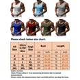 thumbnail image 3 of Innerwin Muscle Chemises Scoop Cou Hommes Été Hauts Sport Couleur Unie Léger Réservoir Noir S, 3 of 3