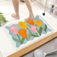 thumbnail image 4 of EGNMCR Area Rug, Rugs for Bedroom, Bath Rugs Soft Bedroom Carpet Thickened Carpet Room Small Carpet Bathroom Carpet Non Slip Carpet bedside rug, 4 of 6