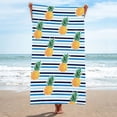 thumbnail image 3 of Clearance! Rectangular Beach Towel Fine Fiber Towel Beach Mat Bath Towel Shawl Water Absorbing Portable And Quick Drying All Season Universal Size Large Enough For Cheap Items Today'S Deal #44, 3 of 6