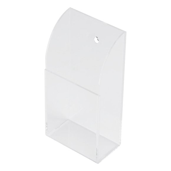 Herwey Remote Control Holder, Acrylic Air Conditioner Remote Control Holder Case Storage Box Wall Mount