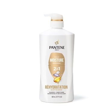 Pantene Daily Moisture Renewal 2-in-1 Shampoo & Conditioner, 820 mL