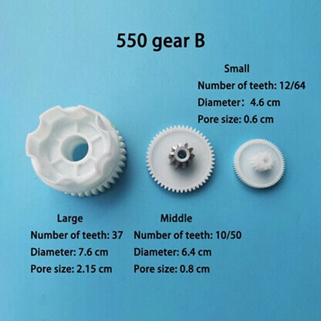 Plastic Gear for Gearbox 550 and 390 Children\\\'s Electric Car Kid Ride on Toy Car