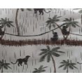 thumbnail image 4 of oneOone Georgette Viscose Fabric Tree|Leopard & Monkey Ikat Printed Craft Fabric BTY 42 Inch Wide, 4 of 4