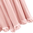 thumbnail image 4 of Timegard Womens Pjs Shorts Ruffle Elastic Waist Loose Soft Loungewear Solid Color Pajamas Shorts Summer, 4 of 4