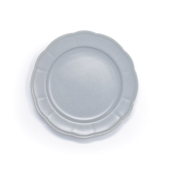 Beautiful Scallop 8 inch Salad Plate, Blue
