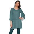 thumbnail image 1 of Moomaya Kurta Mini à Manches Kimono Tunique d'Été Kurtis Courts Imprimés pour Femmes, 1 of 5
