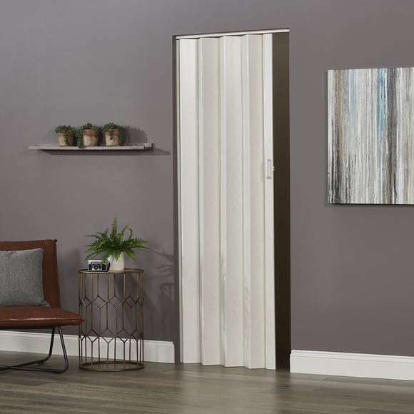 LTL Home Products OK3680WA Oakmont Porte Intérieure Accordéon Pliante, 36 Pouces x 80 Pouces, Frêne Blanc