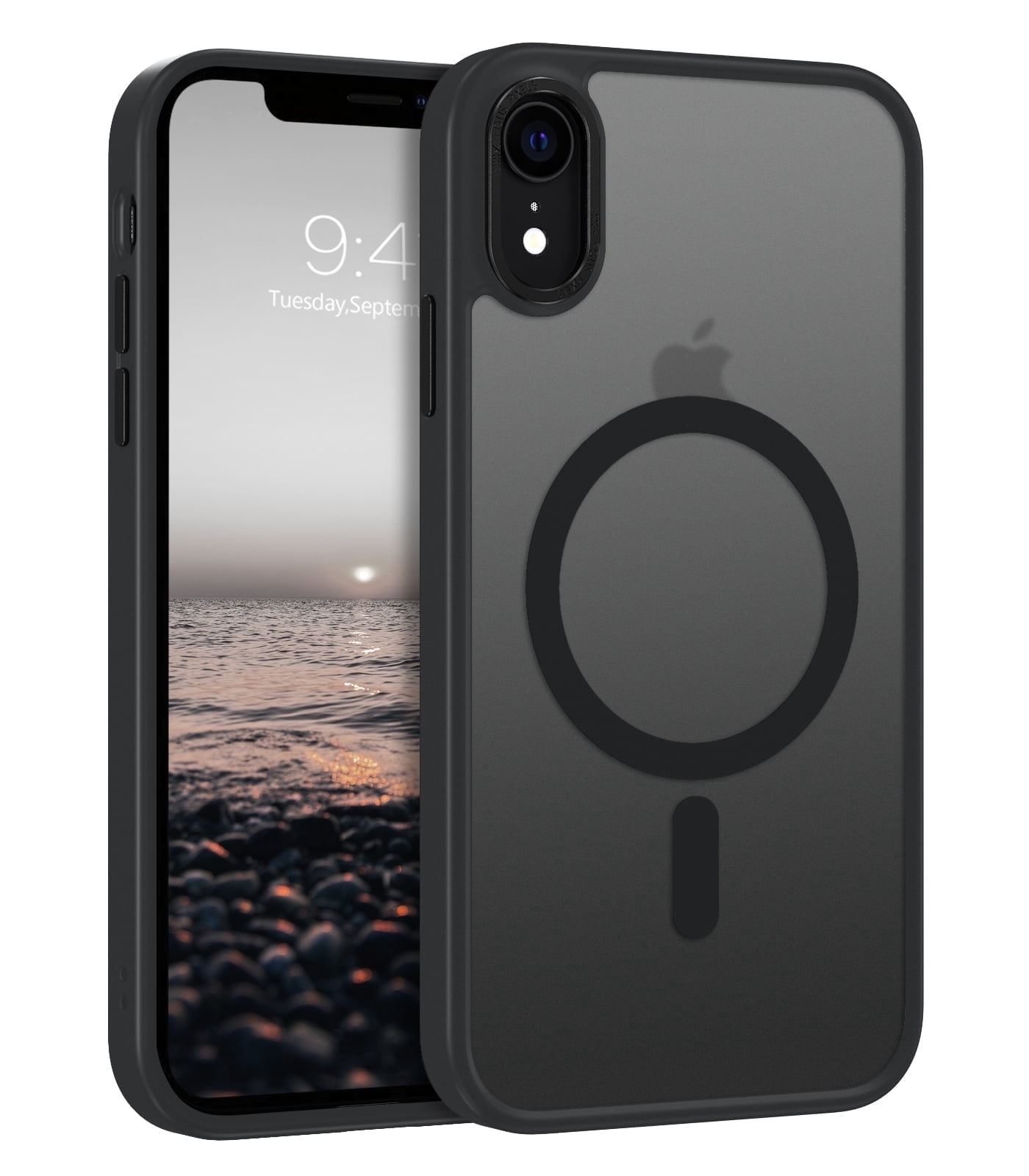 iPhone XR Phone Case, BENTOBEN Phone Case iPhone XR Magnetic Case Compatible with Mag-safe Translucent Matte Slim Shockproof Anti-Fingerprint Anti-Scratch Cover for iPhone XR 6.1"