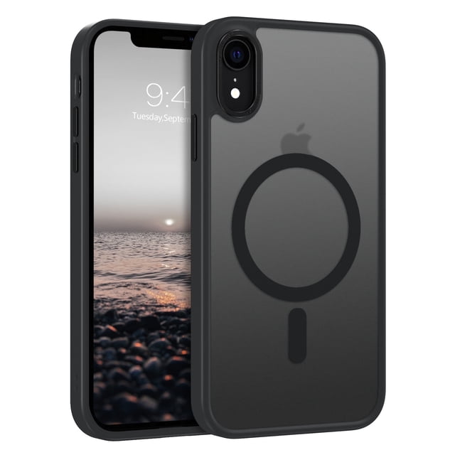 iPhone XR Phone Case, BENTOBEN Phone Case iPhone XR Magnetic Case Compatible with Mag-safe Translucent Matte Slim Shockproof Anti-Fingerprint Anti-Scratch Cover for iPhone XR 6.1"