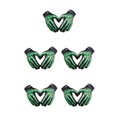 thumbnail image 2 of Decodeary Lightweight And Shockproof Skeleton Riding Gloves For Autumn Winter Breathable And Comfortable Durable Waterproof green L 5Set, 2 of 6