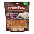 thumbnail image 1 of DreamBone Triple Flavor Wings 10 Count, Treat Your Dog to Rawhide-Free Chews With Real Chicken, Peanut Butter and Duck, For All Dogs, 1 of 6