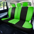 thumbnail image 2 of FH Group Light & Breezy Flat Cloth Car Seat Cover Set For Car Truck SUV Van Green - Rear, 2 of 5