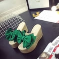thumbnail image 4 of CEHVOM Pantoufles à Plateforme d'Été pour Femmes avec Nœud, Chaussures à Talons Hauts, Pantoufles, 4 of 6