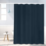 Chmadoxn Bathroom Accessories Double Sided Solid Colour Polka Dots Wafer Shower Curtain Water Proof Bathroom Bathroom Hole Shower Curtains shower curtain