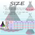 thumbnail image 2 of adviicd Robes Mignonnes pour Femmes Robe d'Été Portefeuille Col en V Midi à Pois Suisses à Volants Manches Flottantes Bleue,m, 2 of 2
