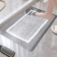 thumbnail image 4 of Vacemry Microfiber Bath Mats for Bathroom Non , Absorbent Soft Shower Floor Mat, Quick Dry Washable Bathroom Rugs for Tub Sink Laundry Room, 16x24 Inches, 4 of 6
