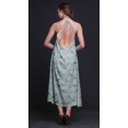 thumbnail image 3 of Bimba Robe de Plage d'Été pour Femme, Dos Nu, Col Licou, Soirée, X-Grand, 3 of 6