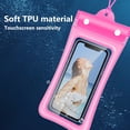 thumbnail image 3 of EGNMCR Pool Accessories, Sports & Outdoors Cell Phone Bag Swimming Hot Spring Sealed Phone Protection Hanging Cover Diving Cover Can Touchs Screen Phone Cover waterproof pouch, 3 of 5