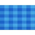thumbnail image 1 of Ahgly Company Tapis d'Intérieur Rectangulaire Transitionnel Bleu Lavable à la Machine, 8 Pieds x 12 Pieds, 1 of 7