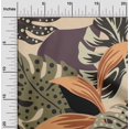 thumbnail image 2 of oneOone Silk Tabby Light Beige Fabric Ocean Underwater Life Sewing Material Print Fabric By The Yard 42 Inch Wide, 2 of 4