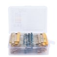 thumbnail image 1 of 640Pcs Résistance 64 Valeurs 1% Film Métallique 1 10m 1/6W Assortiment Kit Set Pack pour DIY, 1 of 14