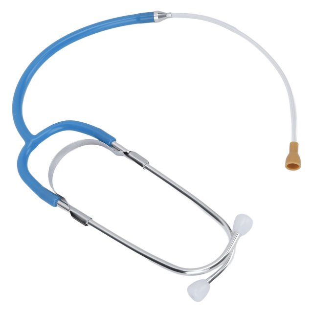 Listening Stethoscope, Volume Noise Detection Binaural Metal Audiphones Stethoscope Lightweight Accessory