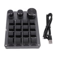 thumbnail image 2 of Clavier Macro Programmable 16 Touches Filaire Petit Clavier Mécanique de Jeu pour Copie et Collage Graphiques PS, 2 of 7