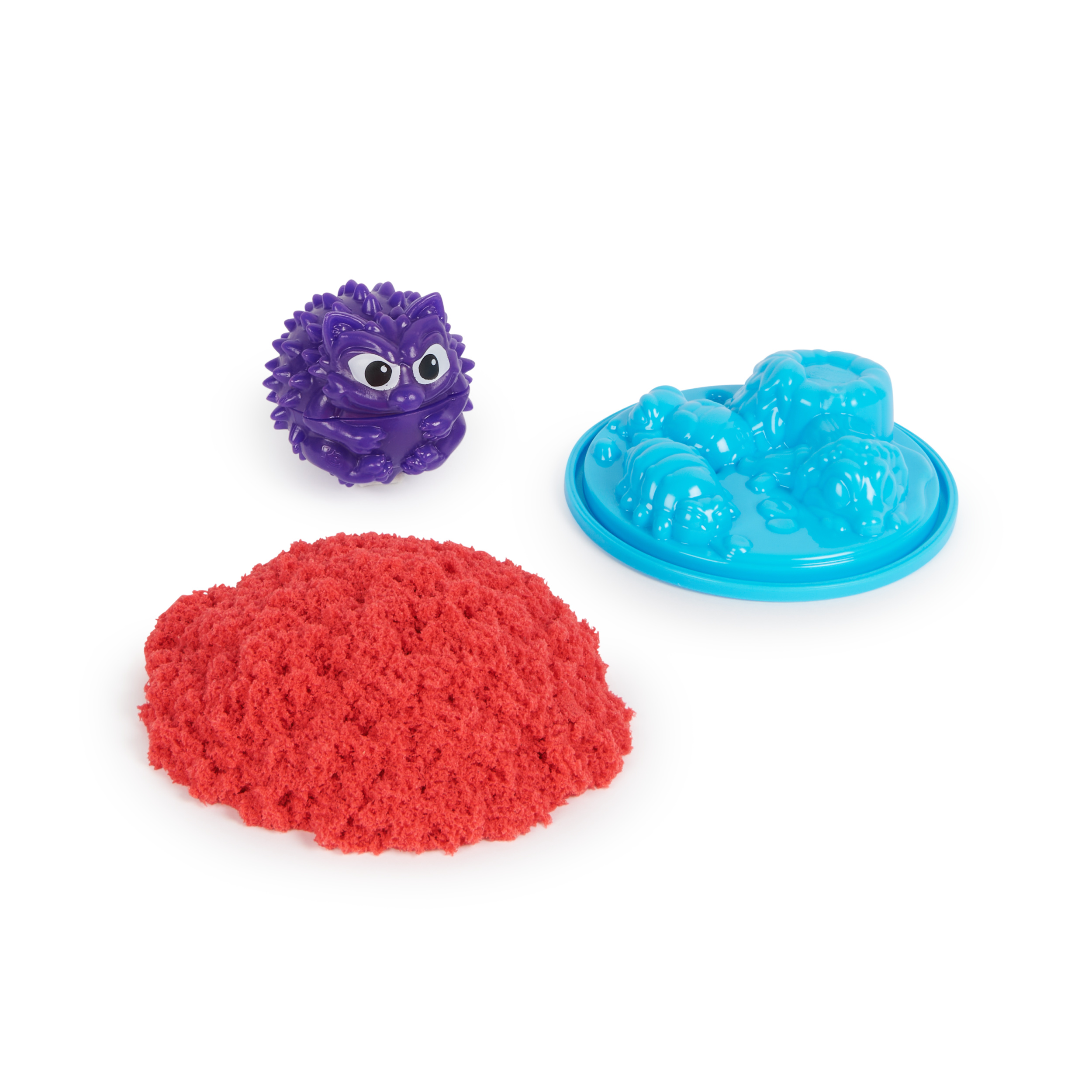 Kinetic Sand, Surprise Wild Critters, 113 g de sable, Figurine surprise et boîte de rangement réutilisable avec couvercle, jouets sensoriels pour les enfants à partir de 5 ans