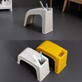 thumbnail image 2 of Lightweight Rest Better And Household Bathroom Stools Stool Tripod Stool Protrusions And Support Household Stools Beige, 2 of 9