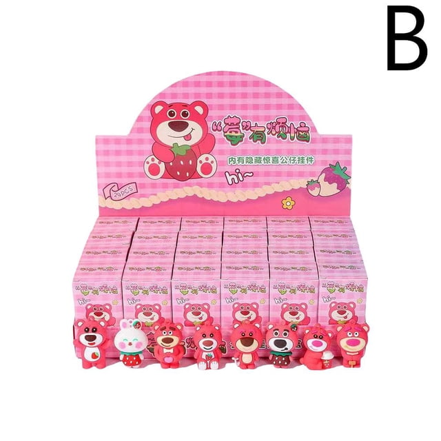 24 Boxes Of My Little Pony Blind Box Action Figures Game Style Mini Cartoon Anime Doll Pendant Toys