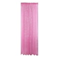thumbnail image 1 of WIFKLSIIPG 1PCS Christmas Snowflake Curtain Tulle Window Treatment Voile Drape Valance, 1 of 6