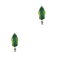 thumbnail image 4 of QualitChoice 1/2/3/5 Fish Lure Artificial Bait 8cm Workmanship Compact Size No Burrs Exquisite Rotating Lures Fishing Tackle Dark Green 2PCS, 4 of 6