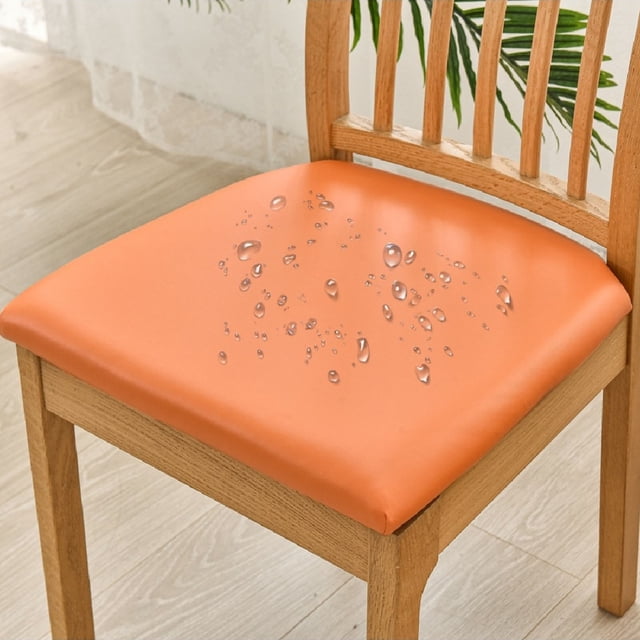 Tyidzon Chair Covers for Dining Chairs Solid Color Brushed High Elastic Chair Cover Soft and Comfortable Chair Seat Cover -Proof And- Chair Slipcover Suitable for Dining Chair Clearance!